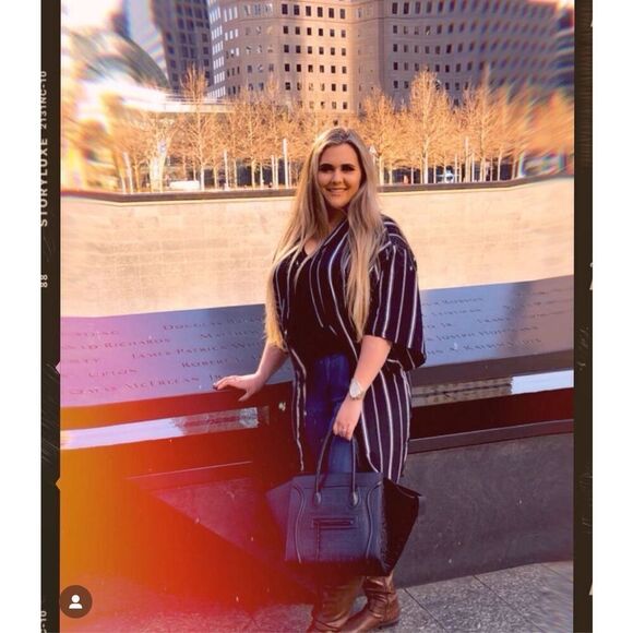 Cotton On White Black Pin Stripe Lightweight Oversized Long Cardigan | Size M/L - Picture 2 of 7